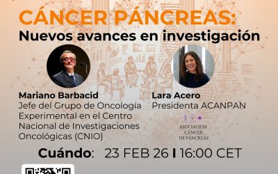 Dr. Mariano Barbacid comparte con ACANPAN  y con la comunidad CEB, los avances más recientes en investigación en cáncer de páncreas.