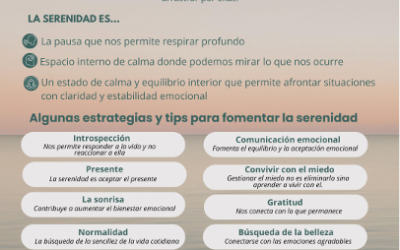 Afrontamiento de la enfermedad con serenidad: aprender a crecer a partir de la adversidad.