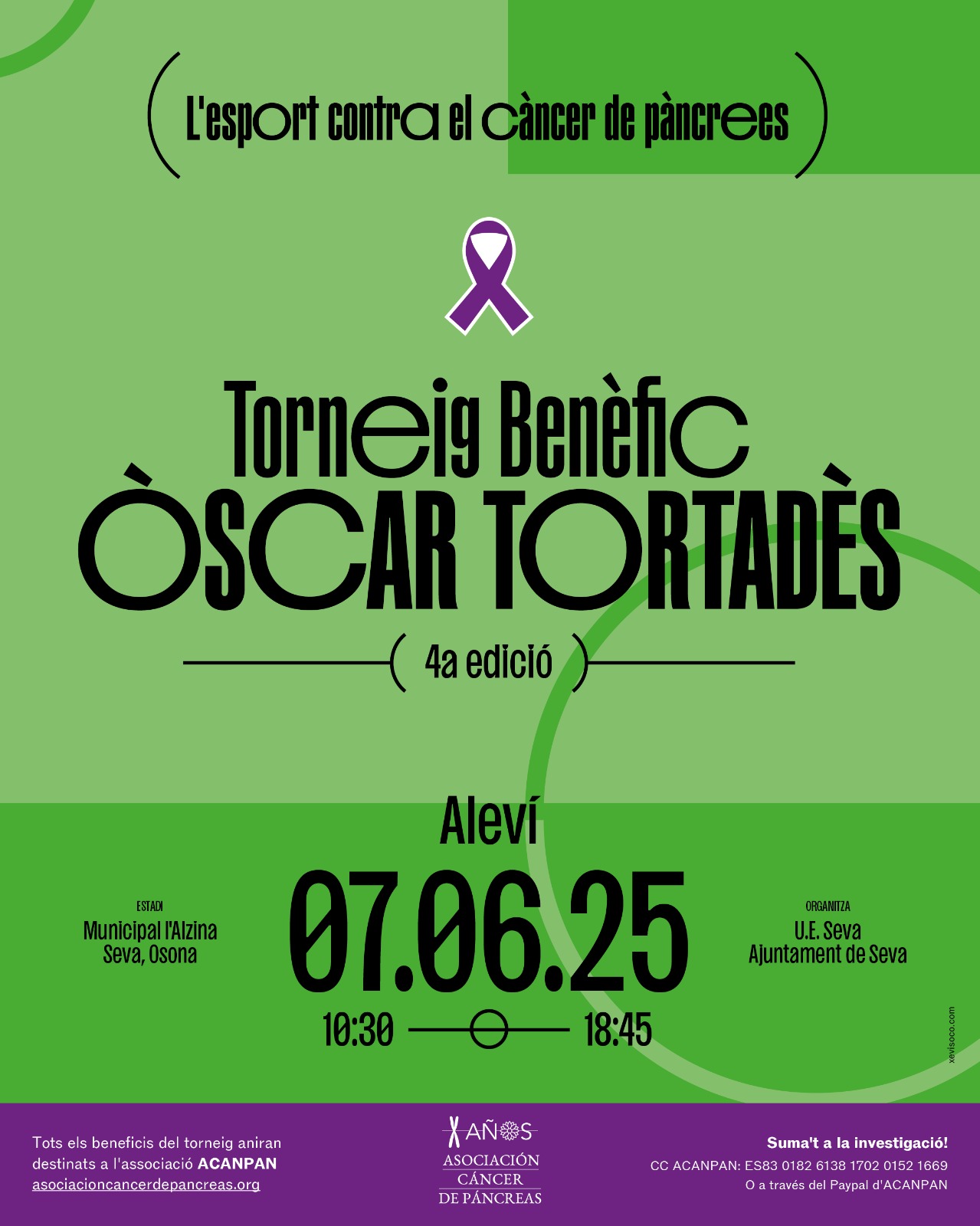 IV Torneo benéfico Òscar Tortadès para ACANPAN